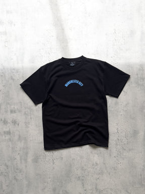 Manchester City FC Heavyweight T-Shirt - Black