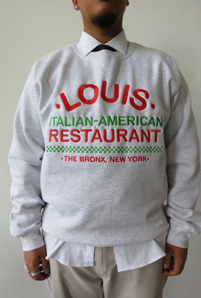 P/C x The Godfather Heavyweight Crewneck - Ash