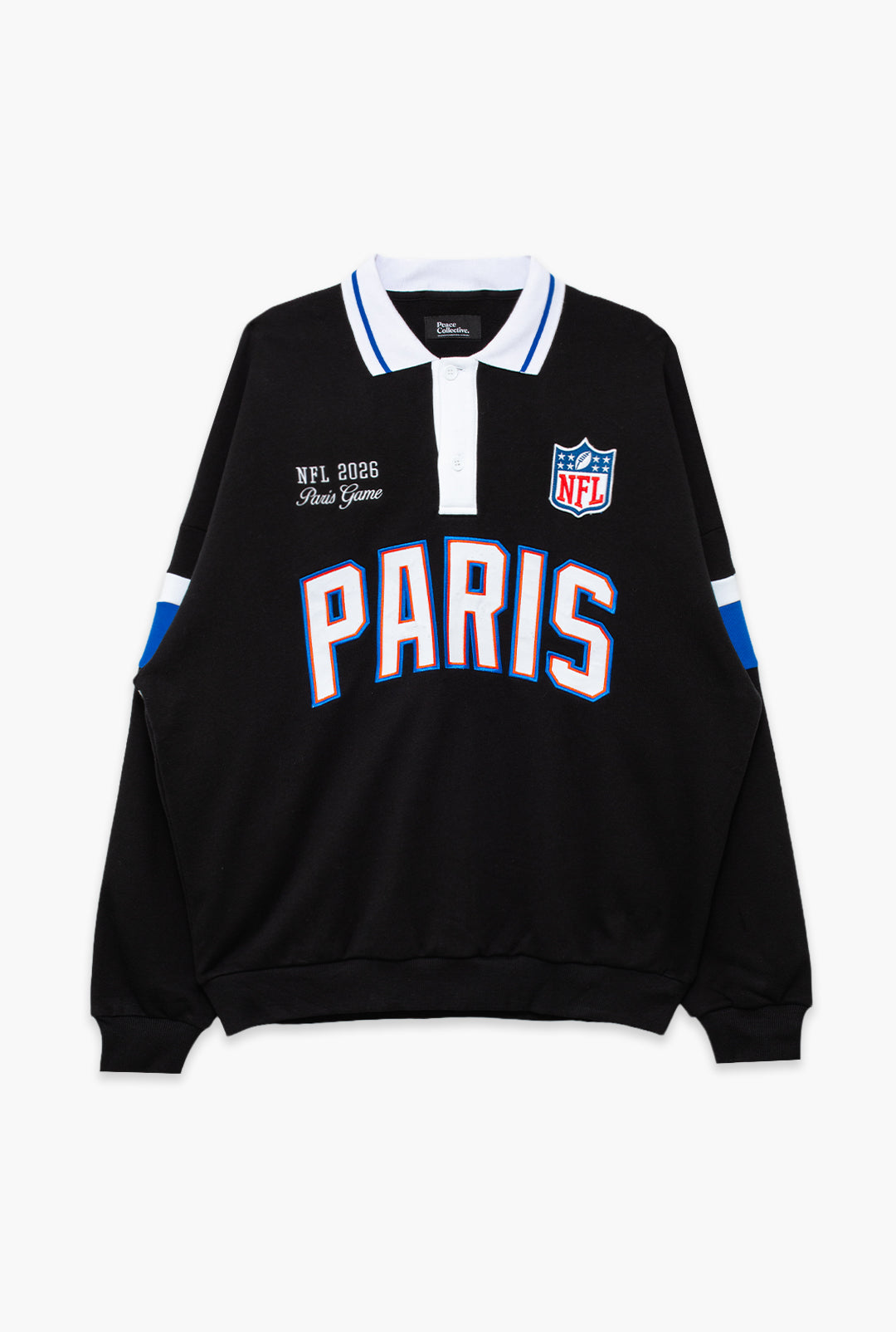 NFL Paris Oversized Rugby - Black / Royal