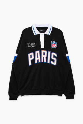 NFL Paris Oversized Rugby - Black / Royal