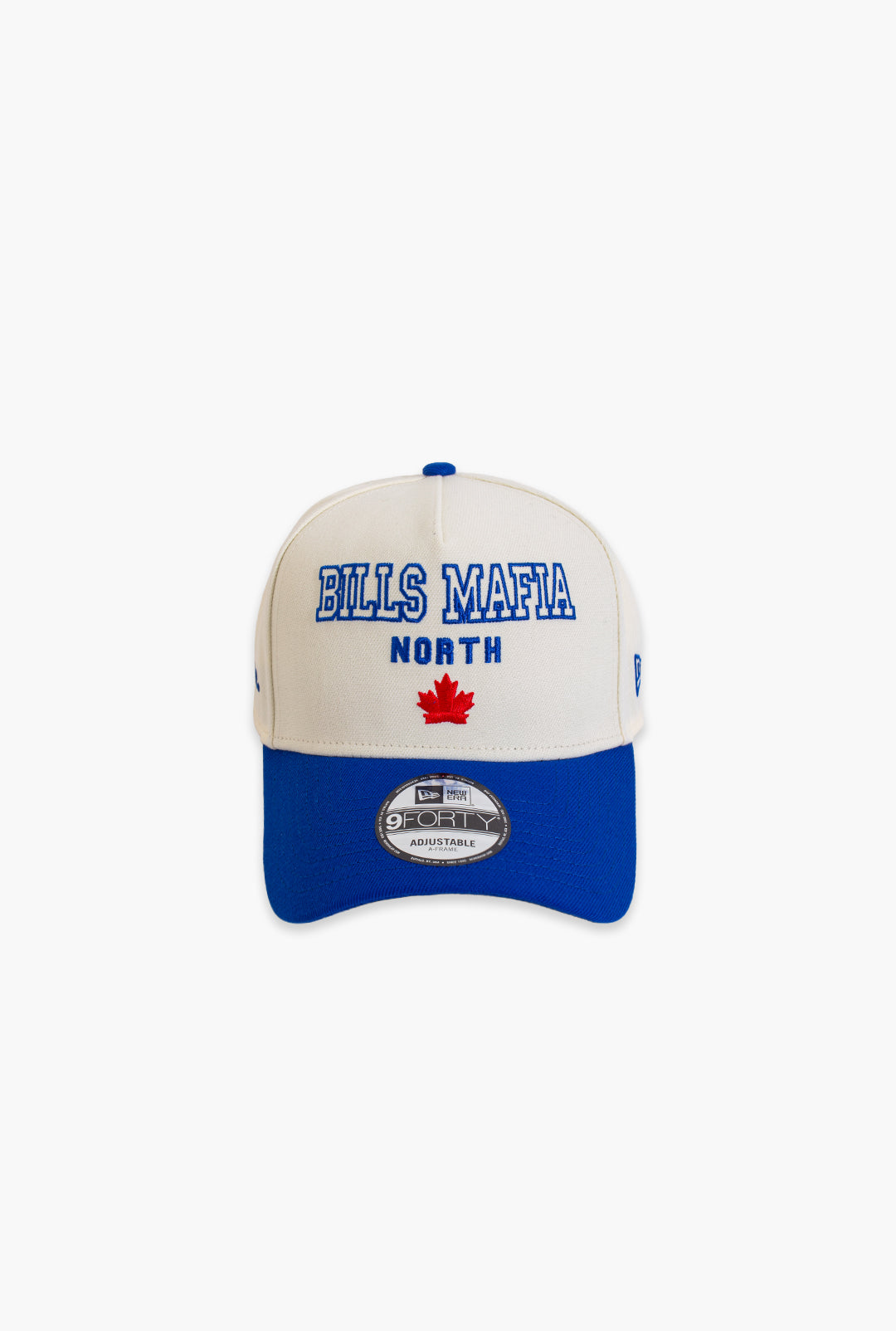 Buffalo Bills Mafia North 9FORTY A-Frame Adjustable Cap - Ivory