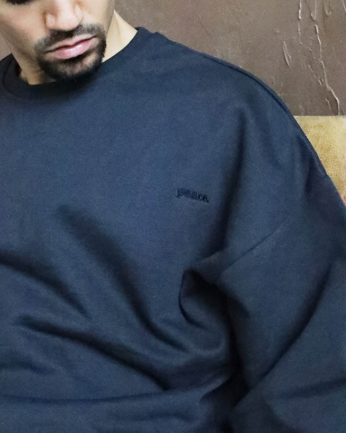 Peace SuperHeavy™️ Crewneck - Off-Black