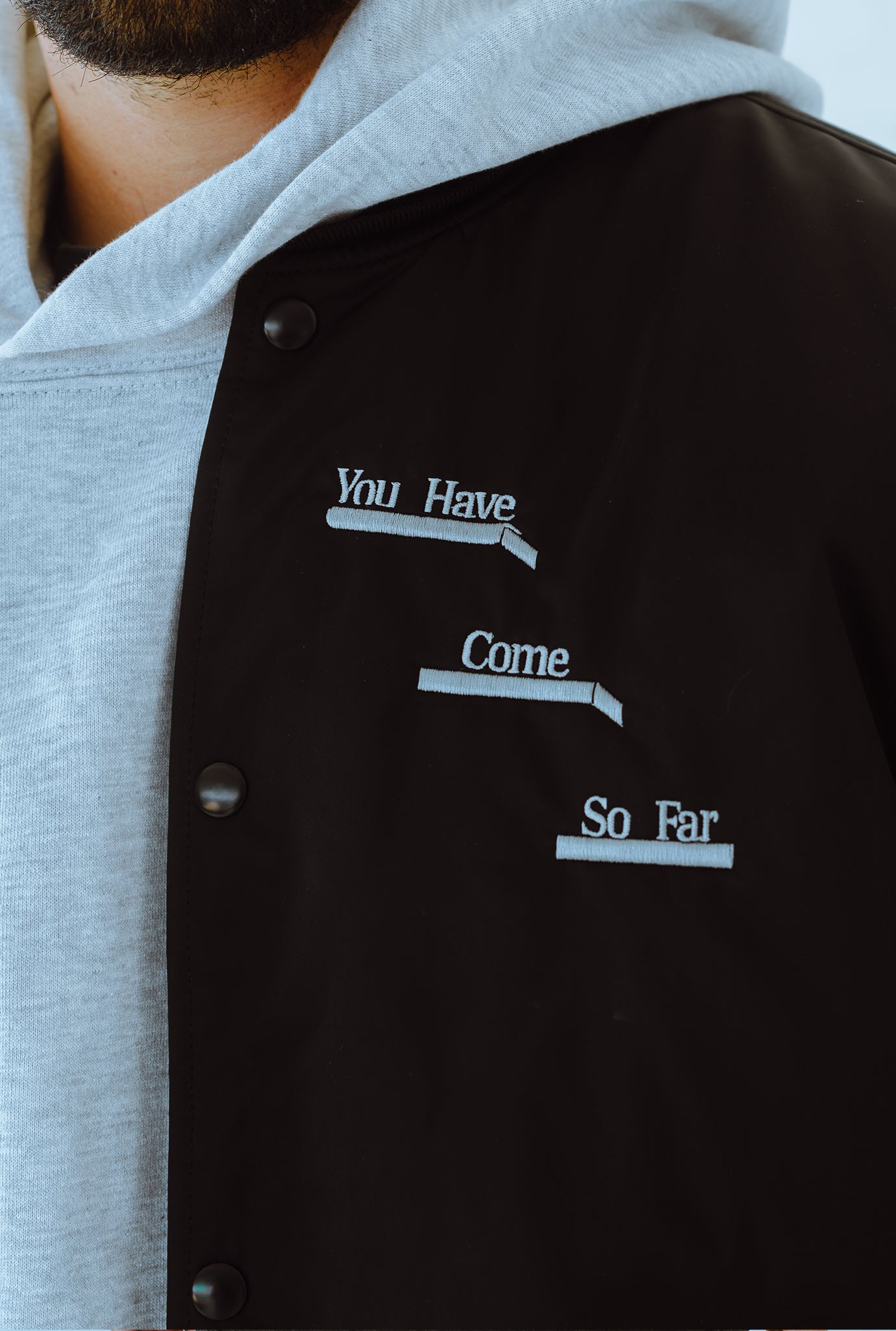 P/C x Sebastian Lletget Bomber Jacket - Black