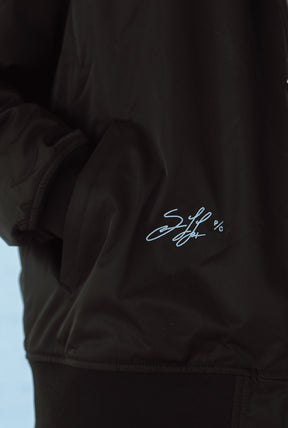P/C x Sebastian Lletget Bomber Jacket - Black