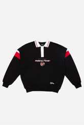 Indiana Fever Vintage Oversized Rugby - Black / Red