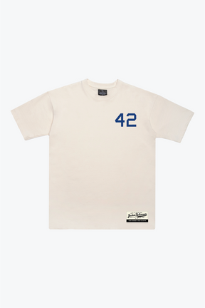 P/C x Jackie Robinson Vintage Heavyweight T-Shirt - Ivory