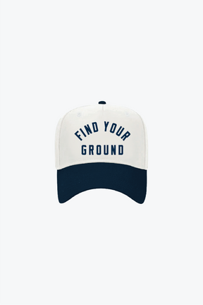 P/C x John Tavares Find Your Ground Two Tone A-Frame Cap - True Navy / Ivory