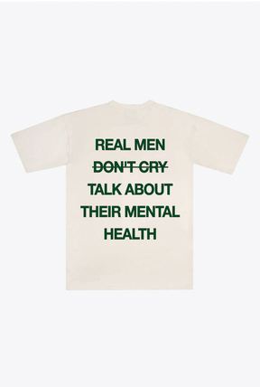 Real Men Heavyweight T-Shirt - Ivory