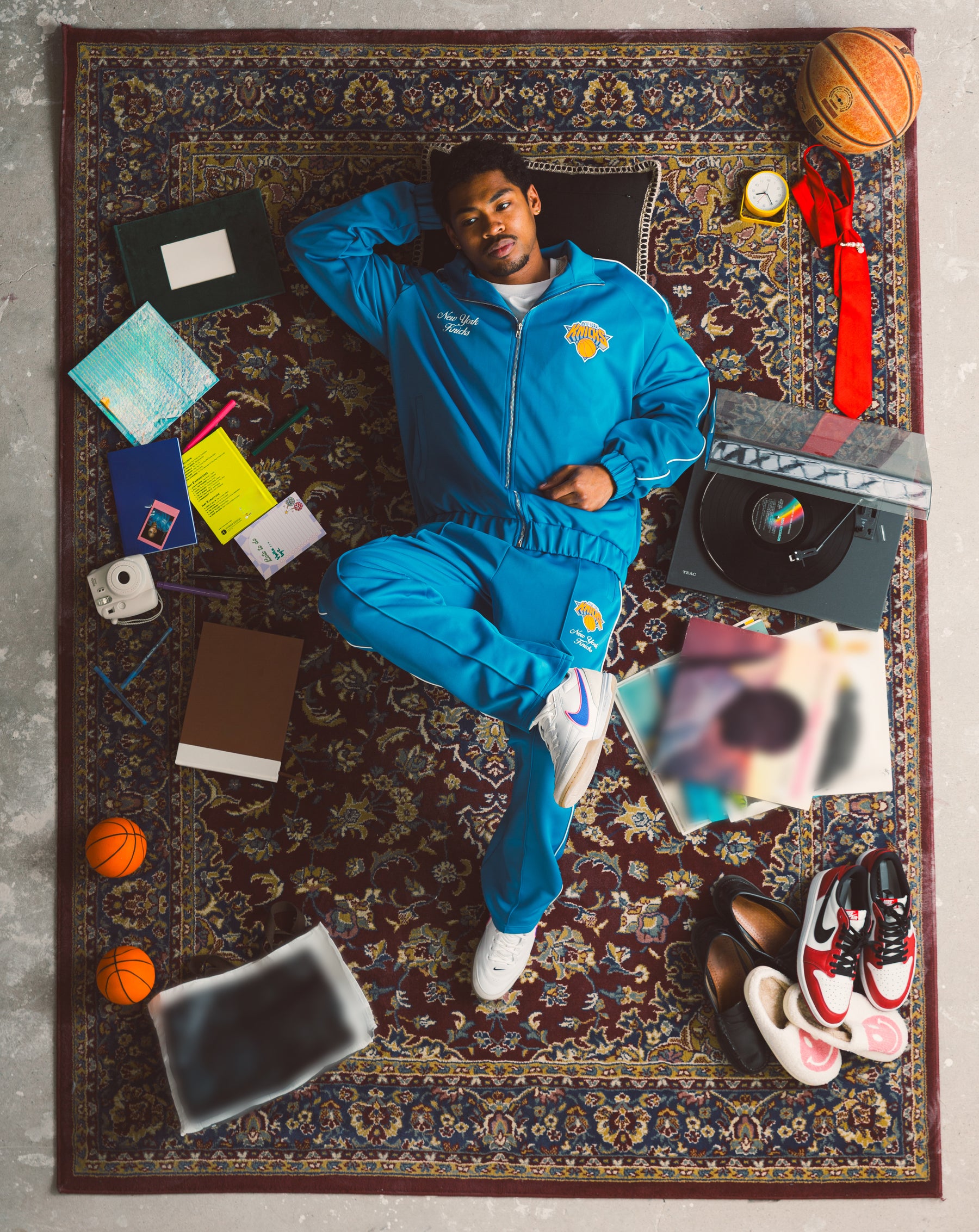 New York Knicks Track Pants - Royal