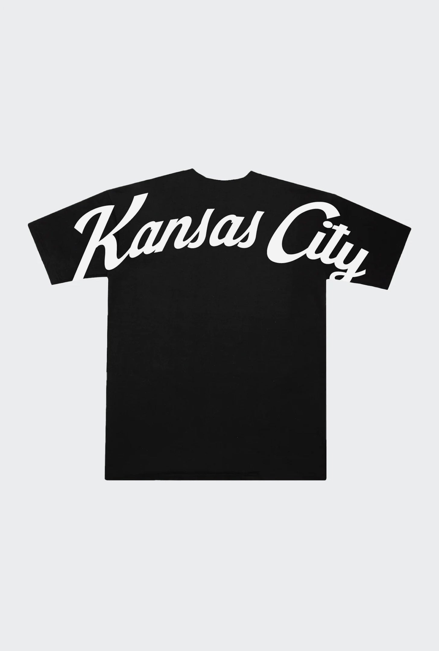 Kansas City Chiefs Script Heavyweight T-Shirt - Black
