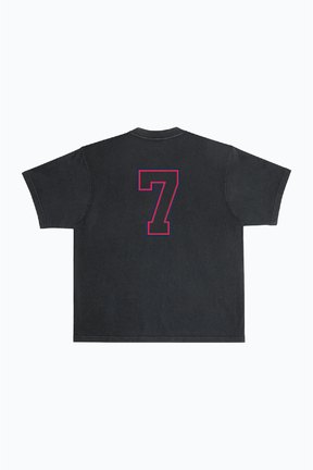 Kazuma Okamoto Heavyweight Garment Dyed T-Shirt - Black