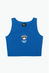 New York Knicks Cropped Tank - Royal