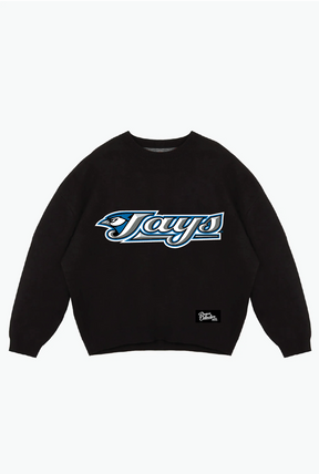 Pull vintage des Blue Jays de Toronto - Noir
