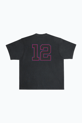 Kyle Schwarber Heavyweight Garment Dyed T-Shirt - Black
