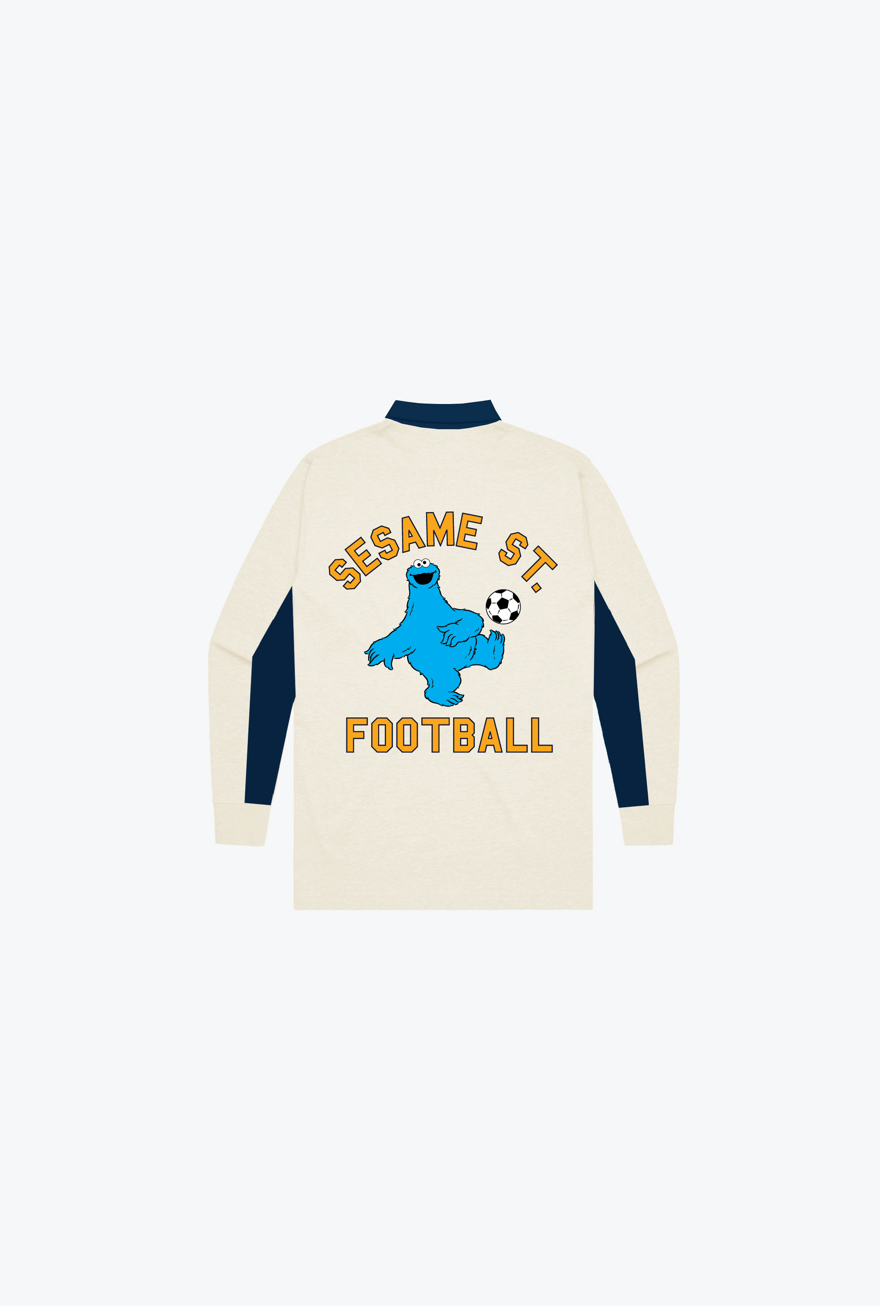Los Angeles FC x Sesame Street Kids Rugby Polo - Ivory