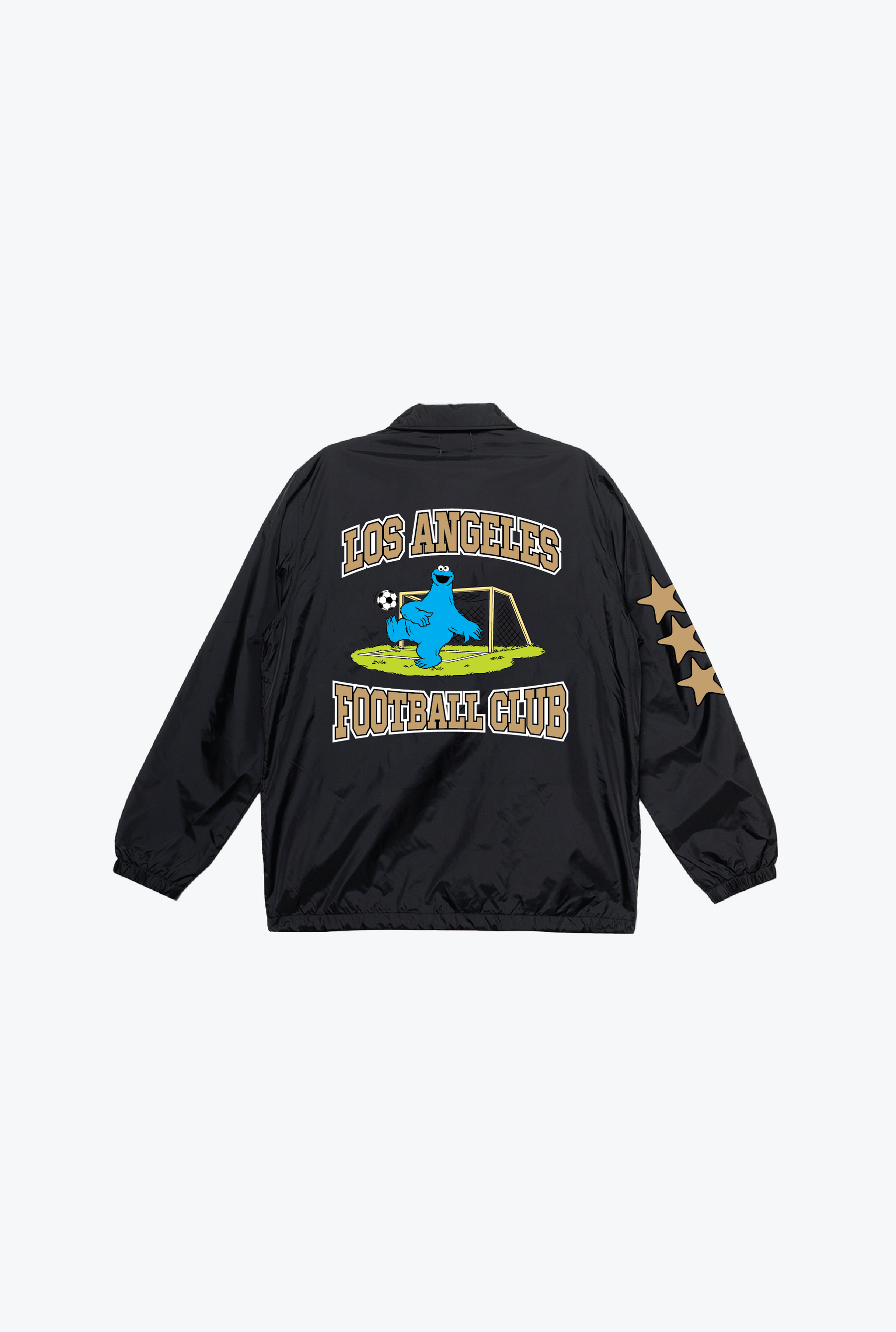 Los Angeles FC Sesame Street Kids Coach Jacket - Black