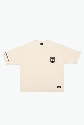 Los Angeles FC Preppy Heavyweight Pocket T-Shirt - Ivory