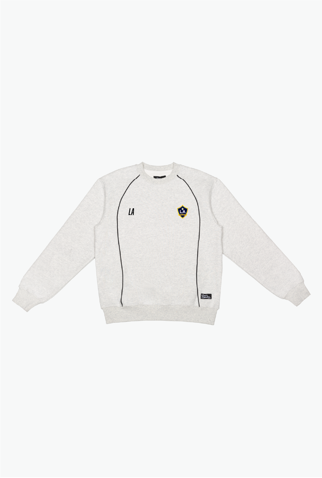 Los Angeles Galaxy Heavyweight Piping Crewneck - Ash