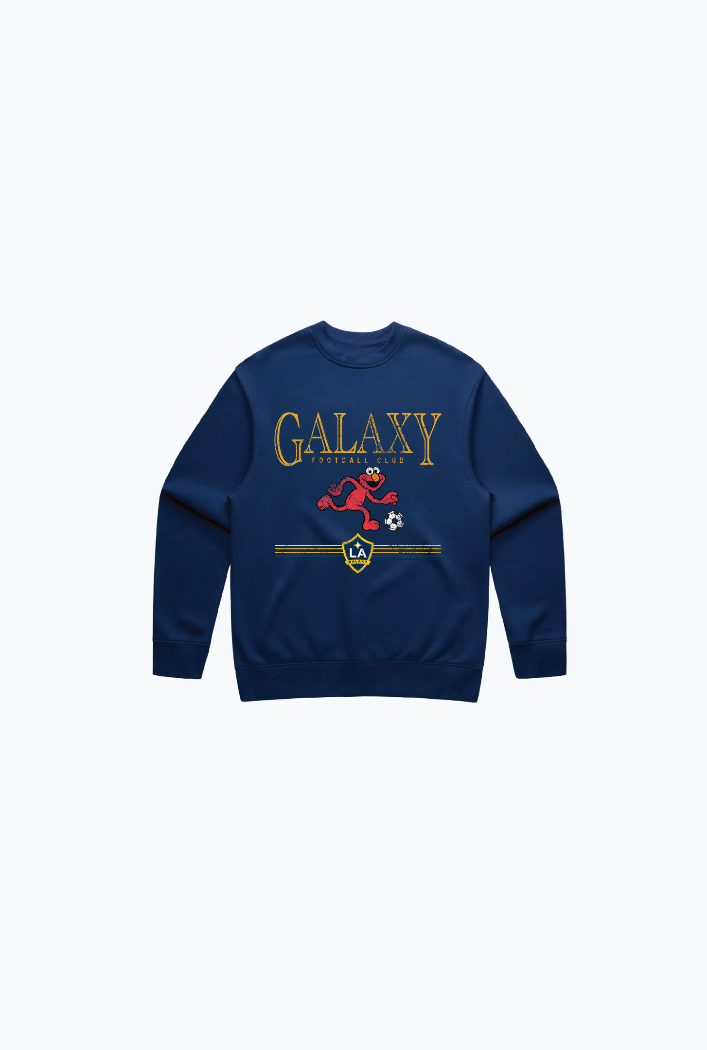 Los Angeles Galaxy x Sesame Street Dribble Kids Crewneck - Navy