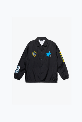 Los Angeles Galaxy Sesame Street Kids Coach Jacket - Black