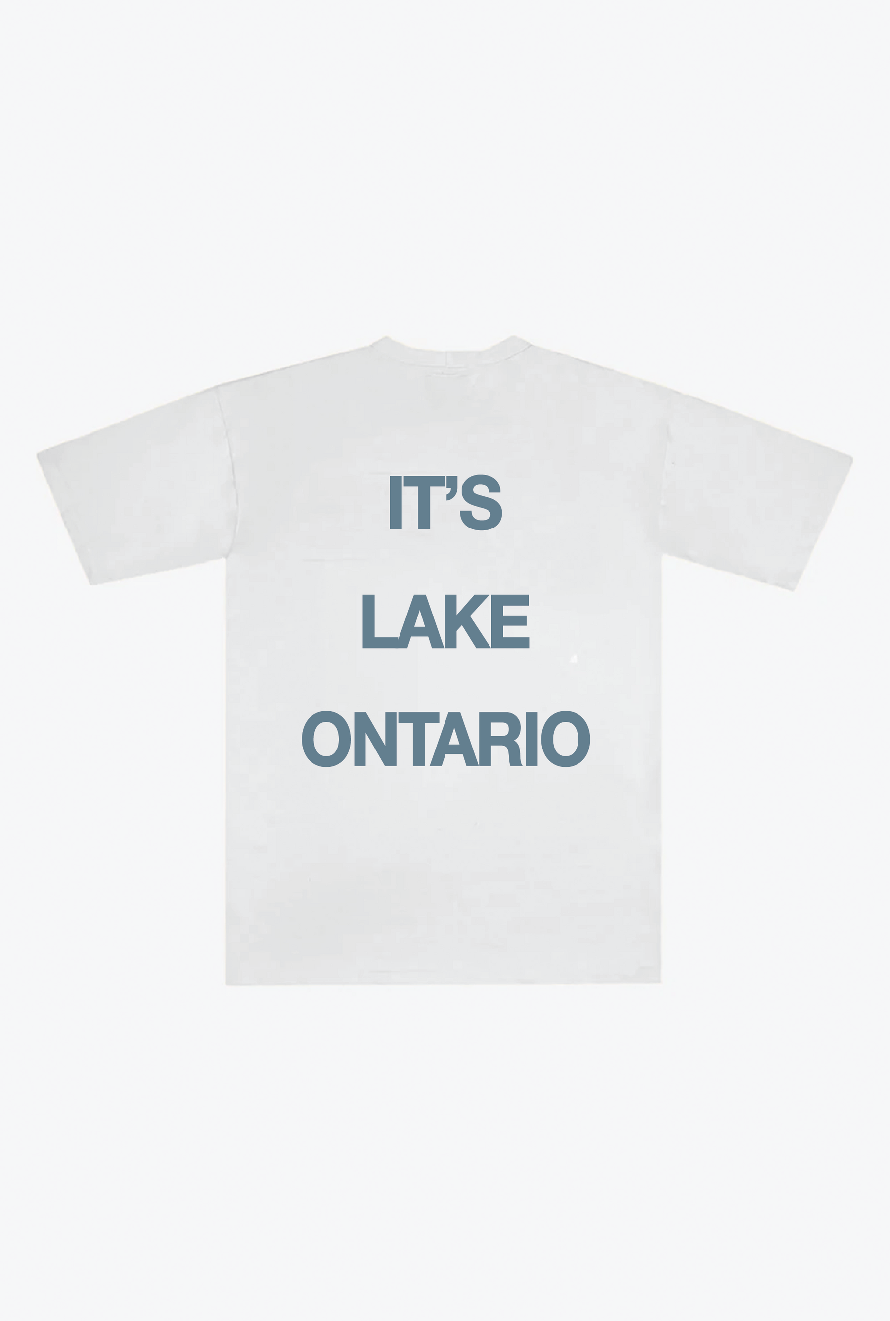 It's Lake Ontario Heavyweight T-Shirt - White