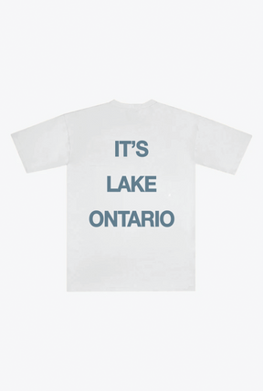 It's Lake Ontario Heavyweight T-Shirt - White