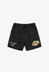 Los Angeles Lakers Board Shorts - Black