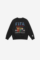 FIFA World Cup 2026™ Mascots Kids Crewneck - Black
