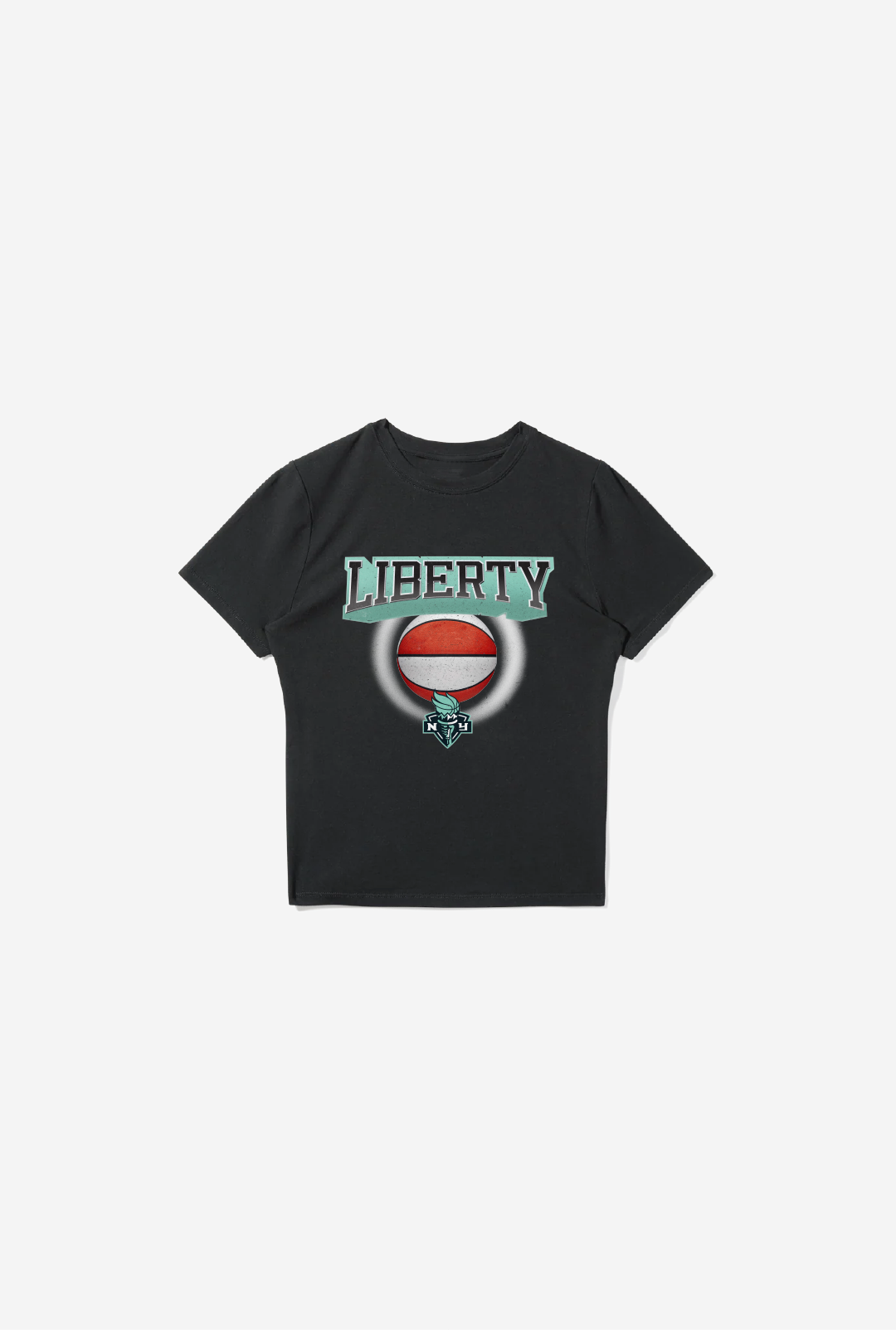 New York Liberty Baby-T-Shirt – Schwarz