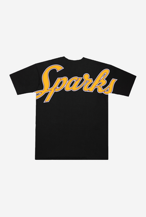 Los Angeles Sparks Spirit Heavyweight T-Shirt - Black