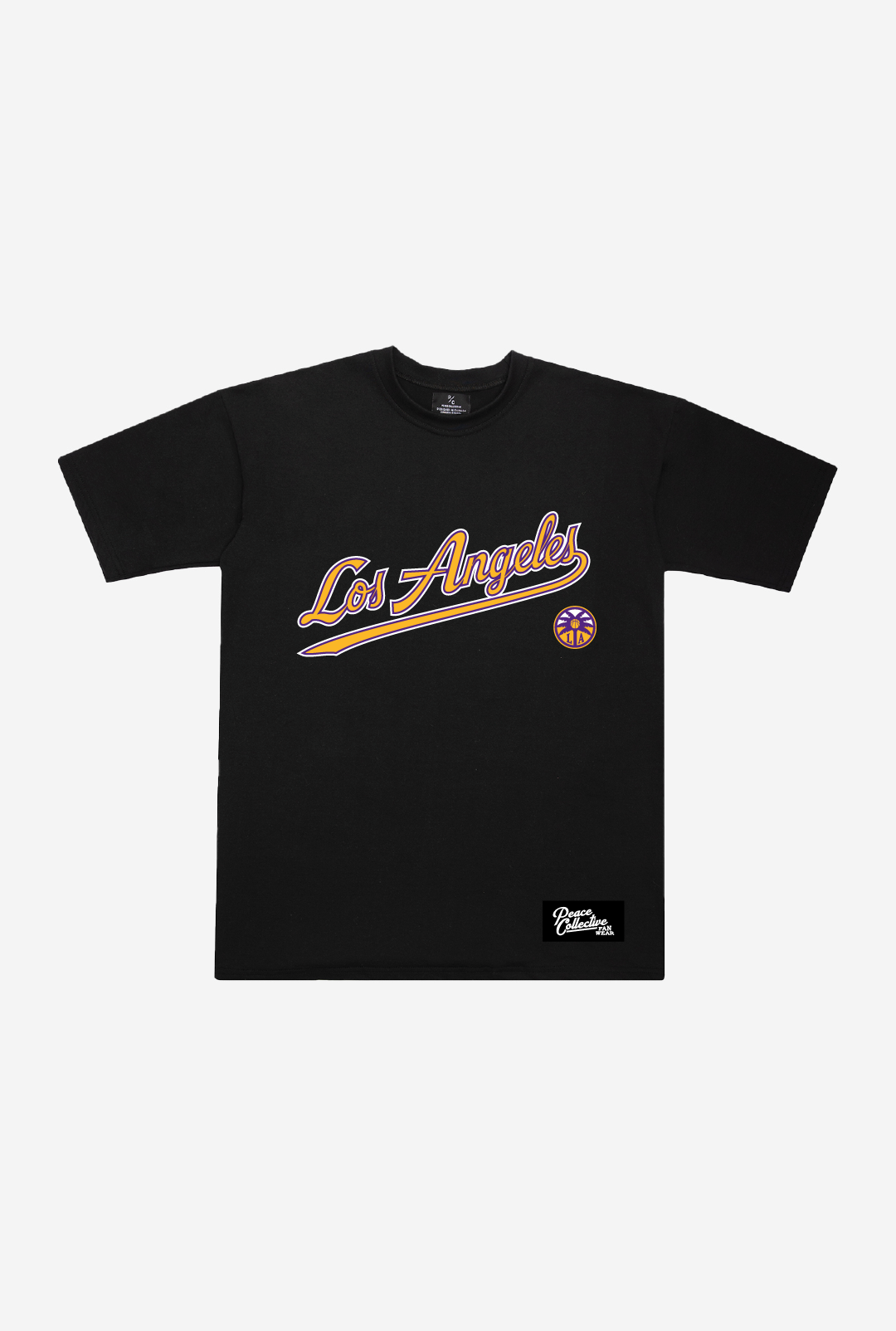 Los Angeles Sparks Spirit Heavyweight T-Shirt - Black
