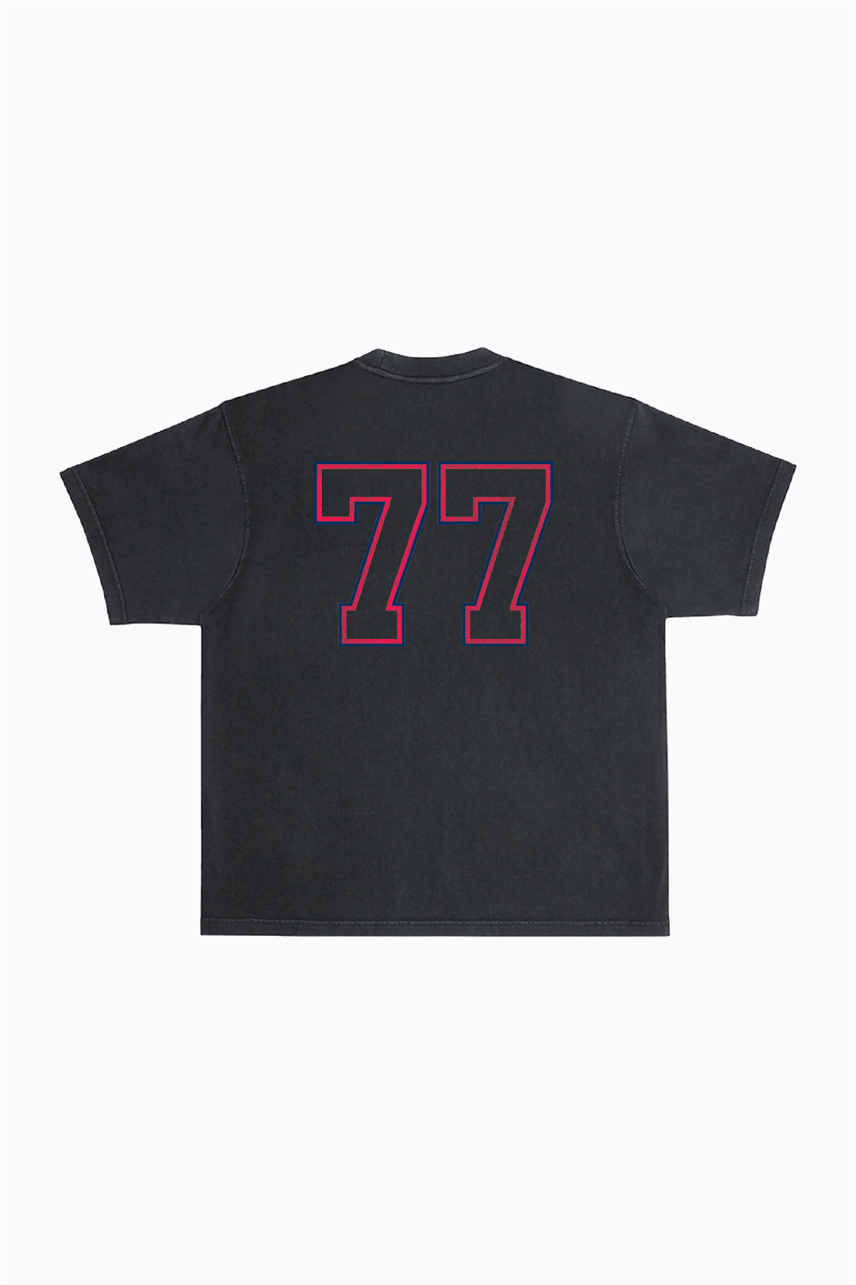 Louis Varland Heavyweight Garment Dyed T-Shirt - Black