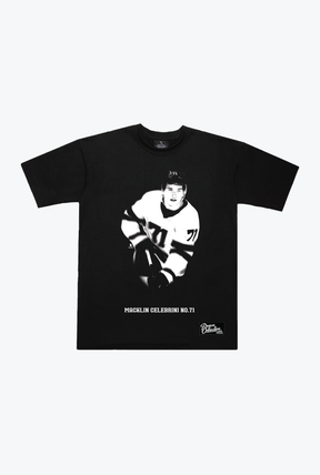 Macklin Celebrini Memorial Heavyweight T-Shirt - Black
