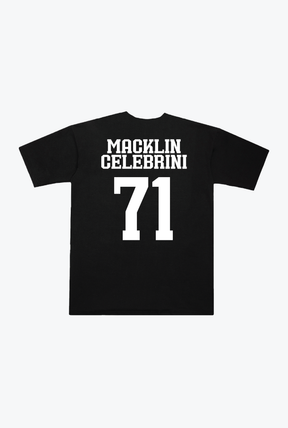 Macklin Celebrini Memorial Heavyweight T-Shirt - Black