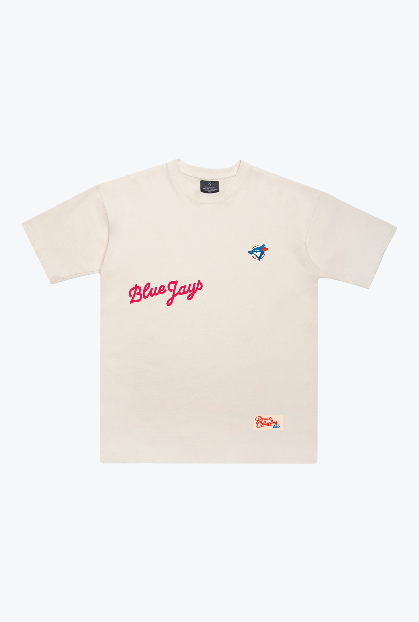 Toronto Blue Jays '92/'93 Champions Heavyweight T-Shirt - Ivory