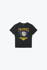 San Diego Padres Field Baby Tee - Black
