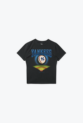 New York Yankees Field Baby Tee - Black