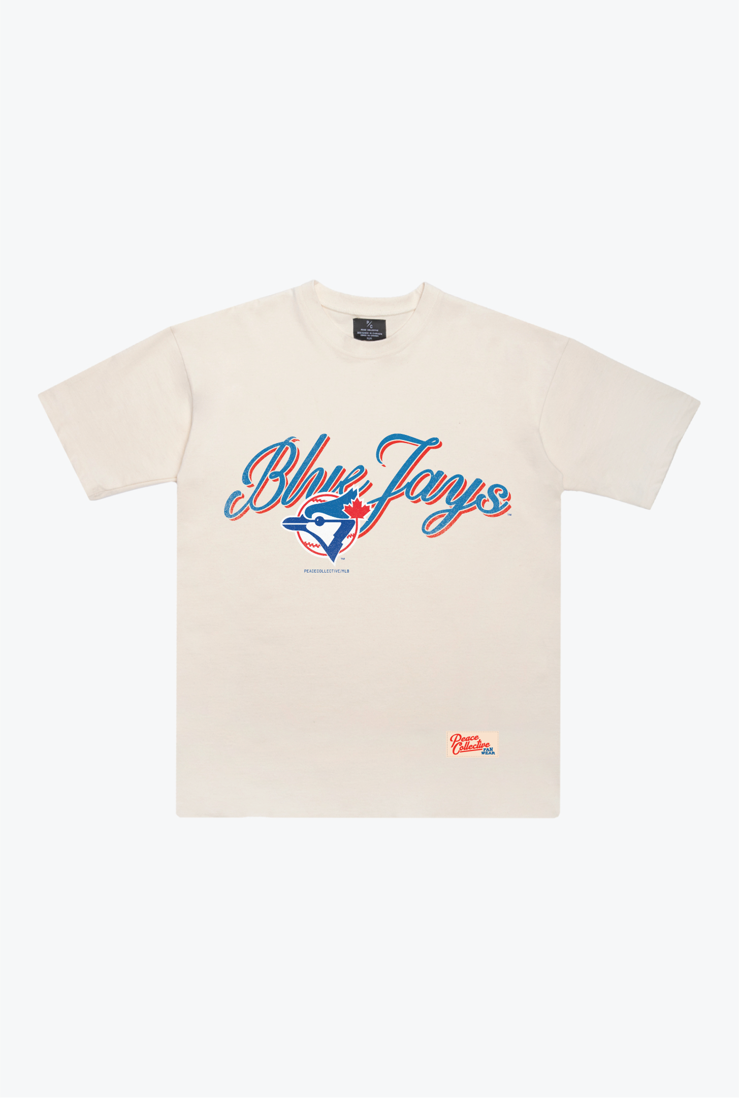 Toronto Blue Jays Vintage Graphic Heavyweight T-Shirt - Ivory