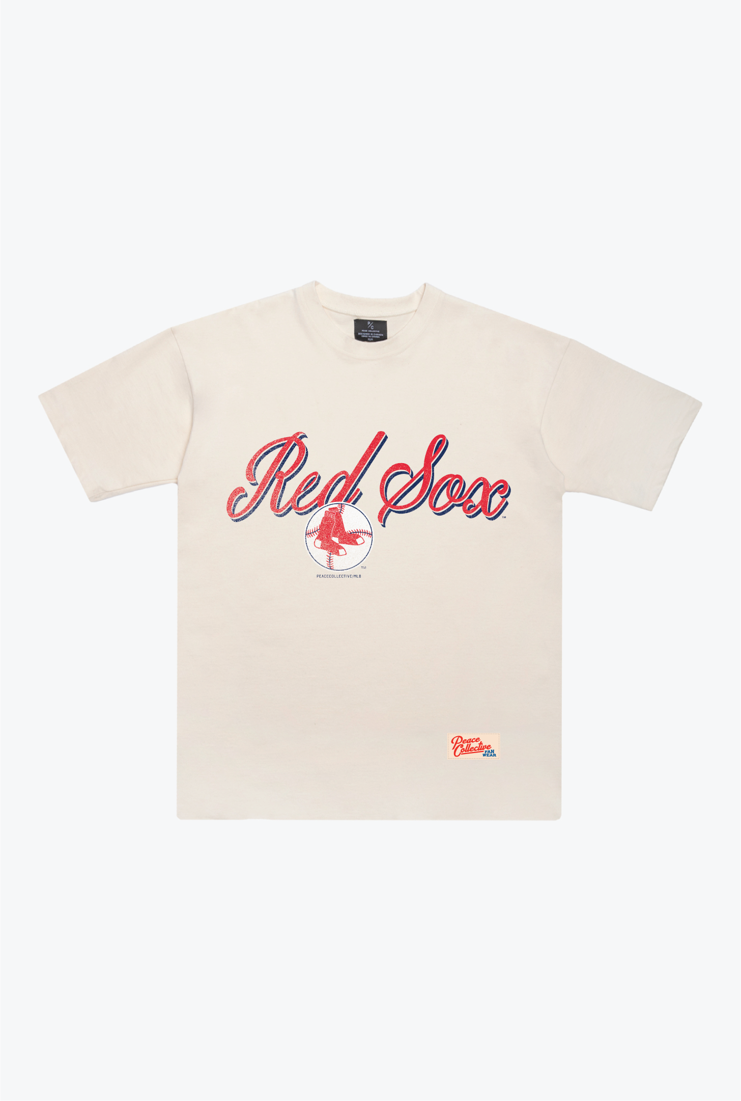 Boston Red Sox Vintage Heavyweight T-Shirt - Ivory