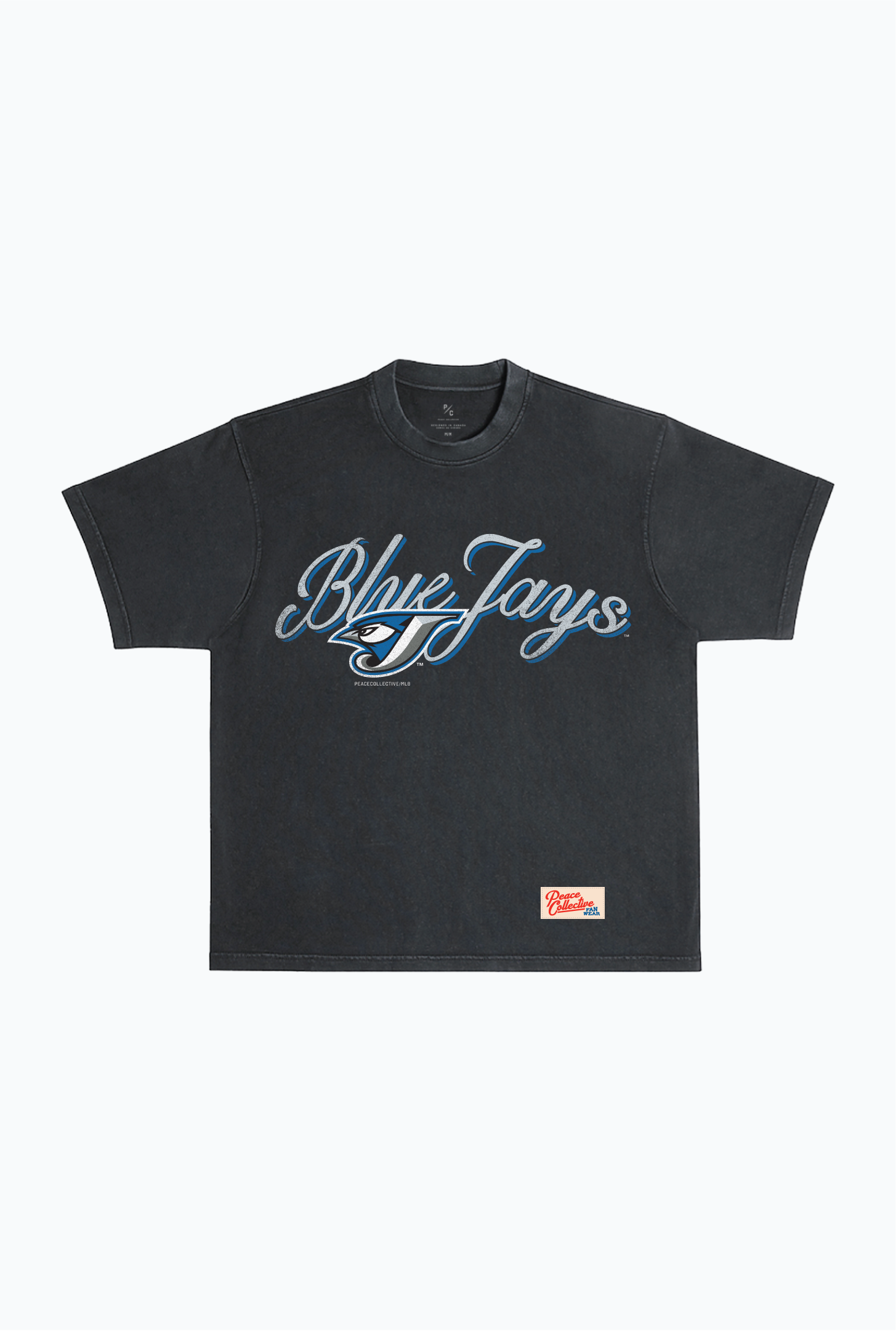 Toronto Blue Jays 2004 Heavyweight Garment Dyed T-Shirt - Black