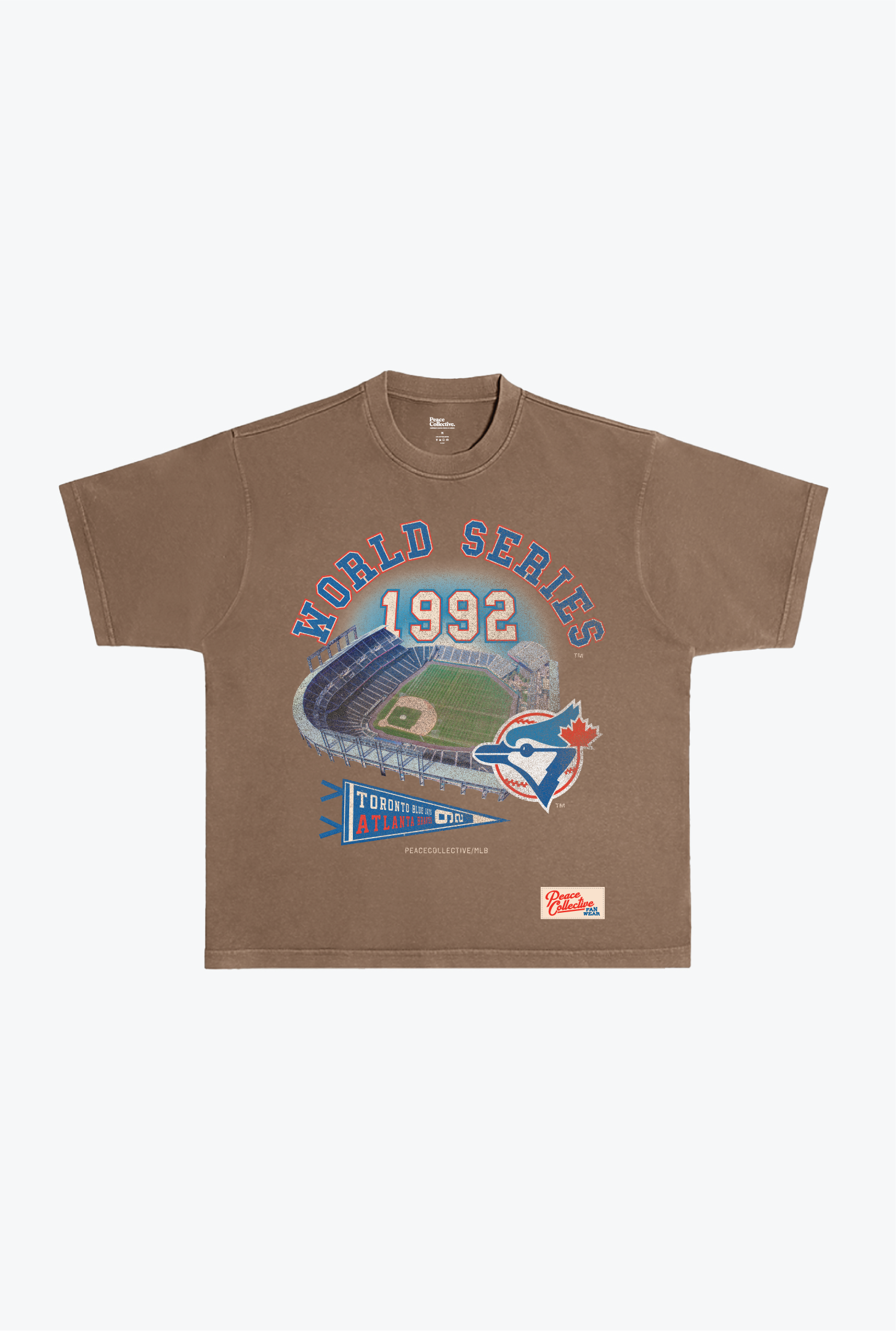 Toronto Blue Jays Heavyweight Garment Dyed T-Shirt - Sand