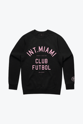 Inter Miami CF Essentials Heavyweight Crewneck - Black