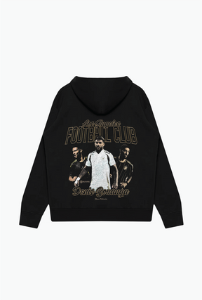 Denis Bouanga Vintage Heavyweight Hoodie - Black