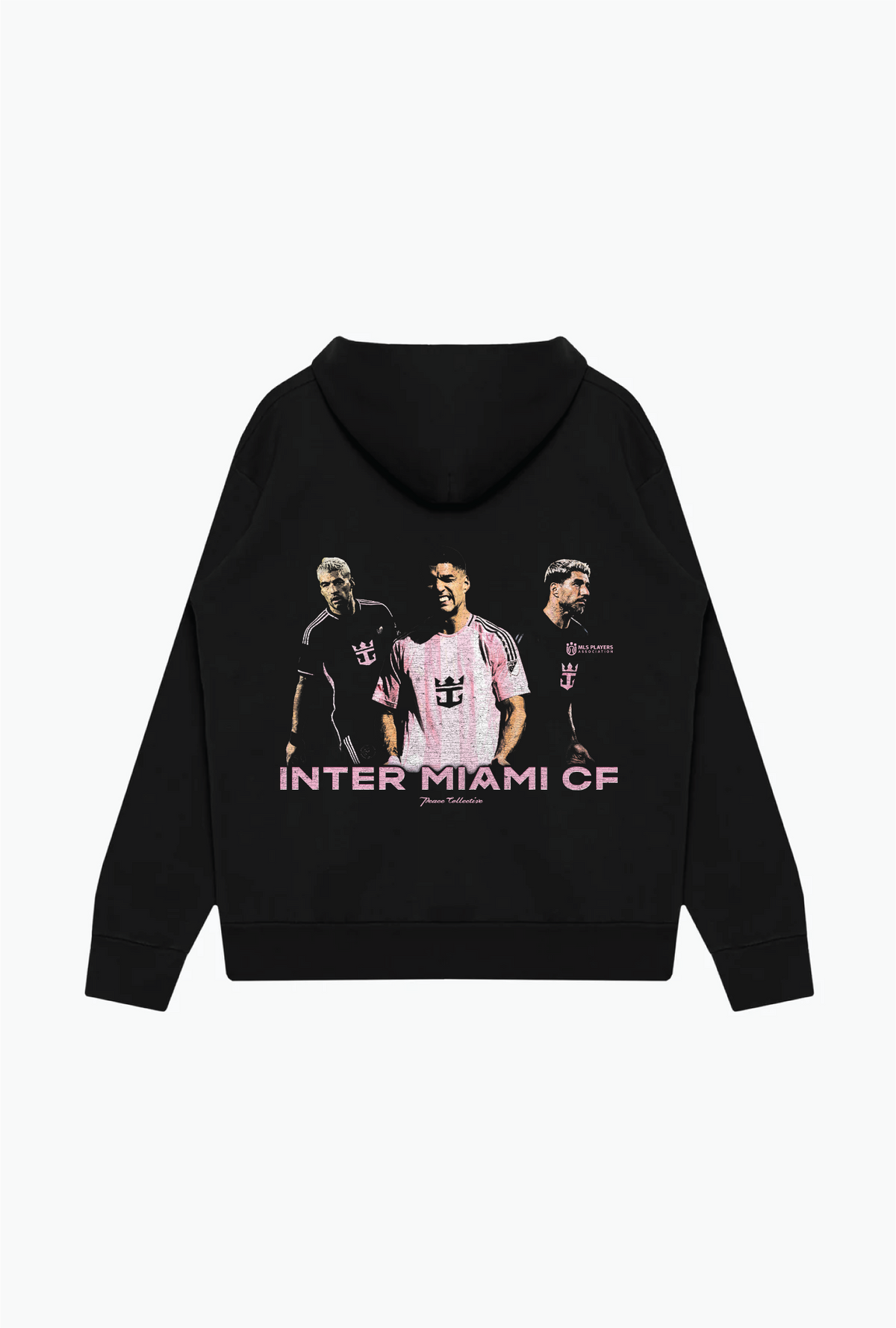 Luis Suárez Vintage Heavyweight Hoodie - Black