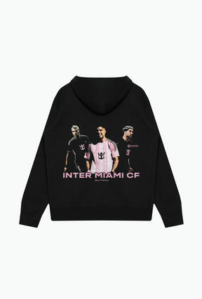 Luis Suárez Vintage Heavyweight Hoodie - Black