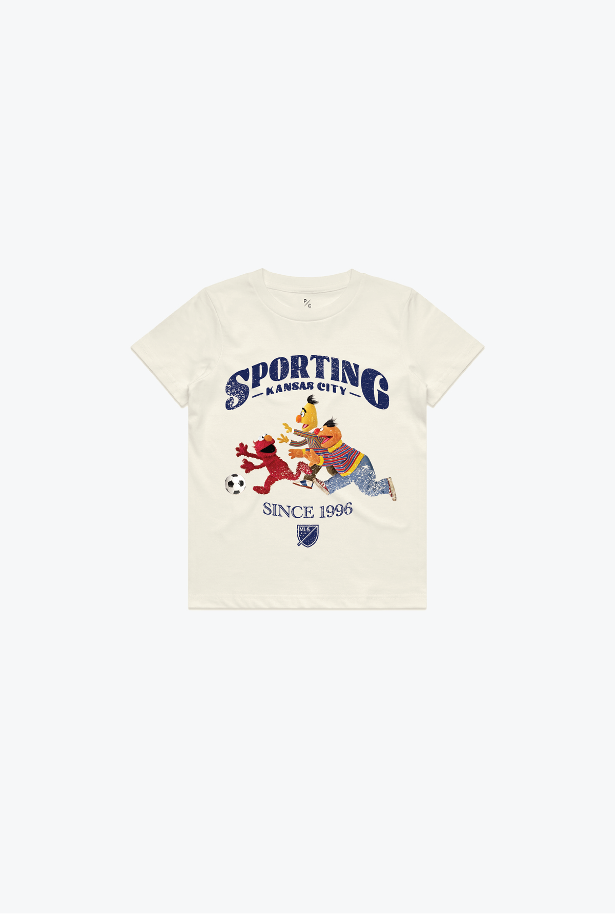 Sporting Kansas City x Sesame Street Chase Kids T-Shirt - Ivory
