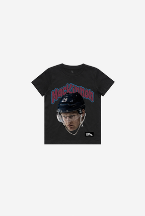 Nathan MacKinnon Kids T-Shirt - Black