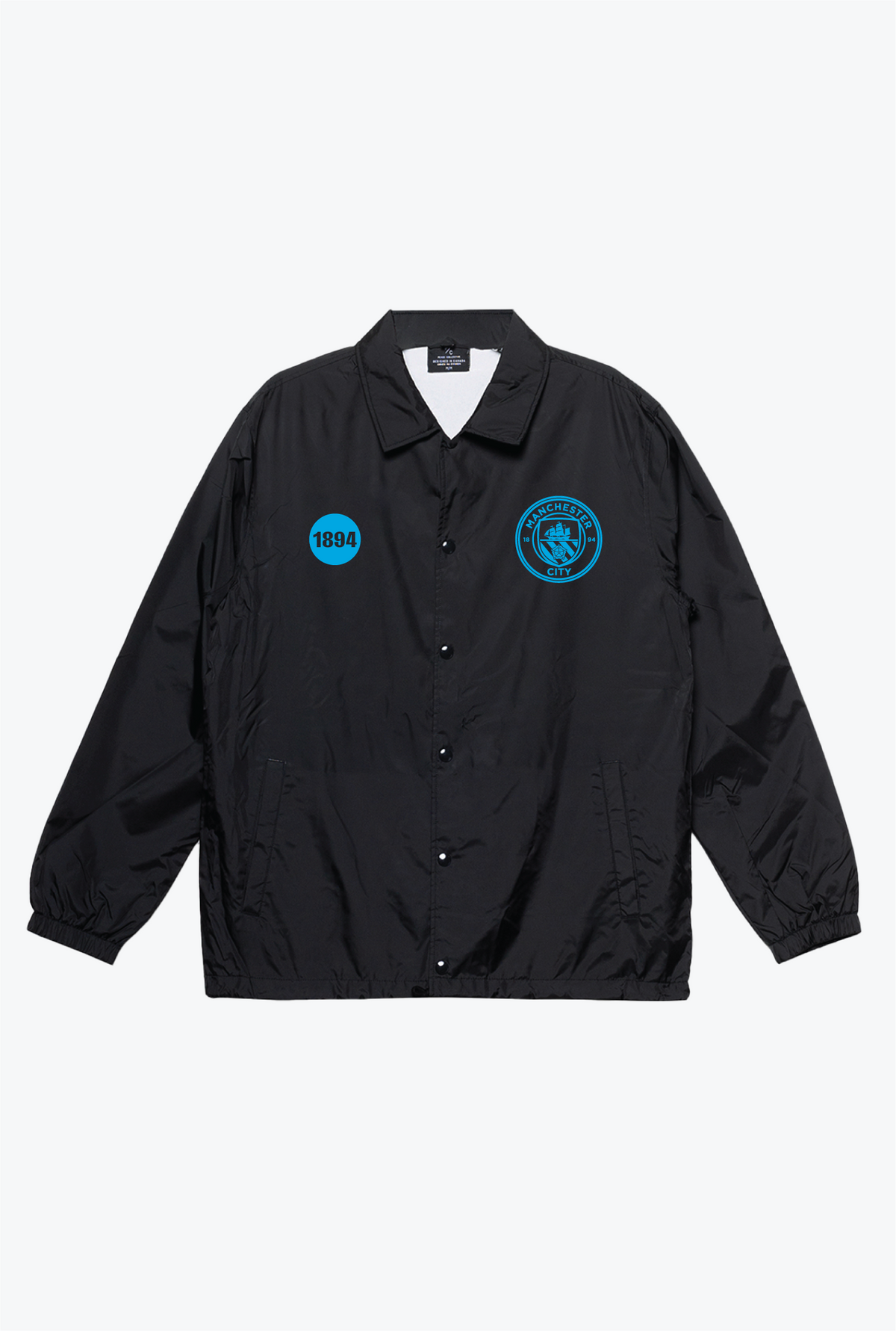 Manchester City FC Coach Jacket - Black