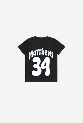 Auston Matthews Kids T-Shirt - Black