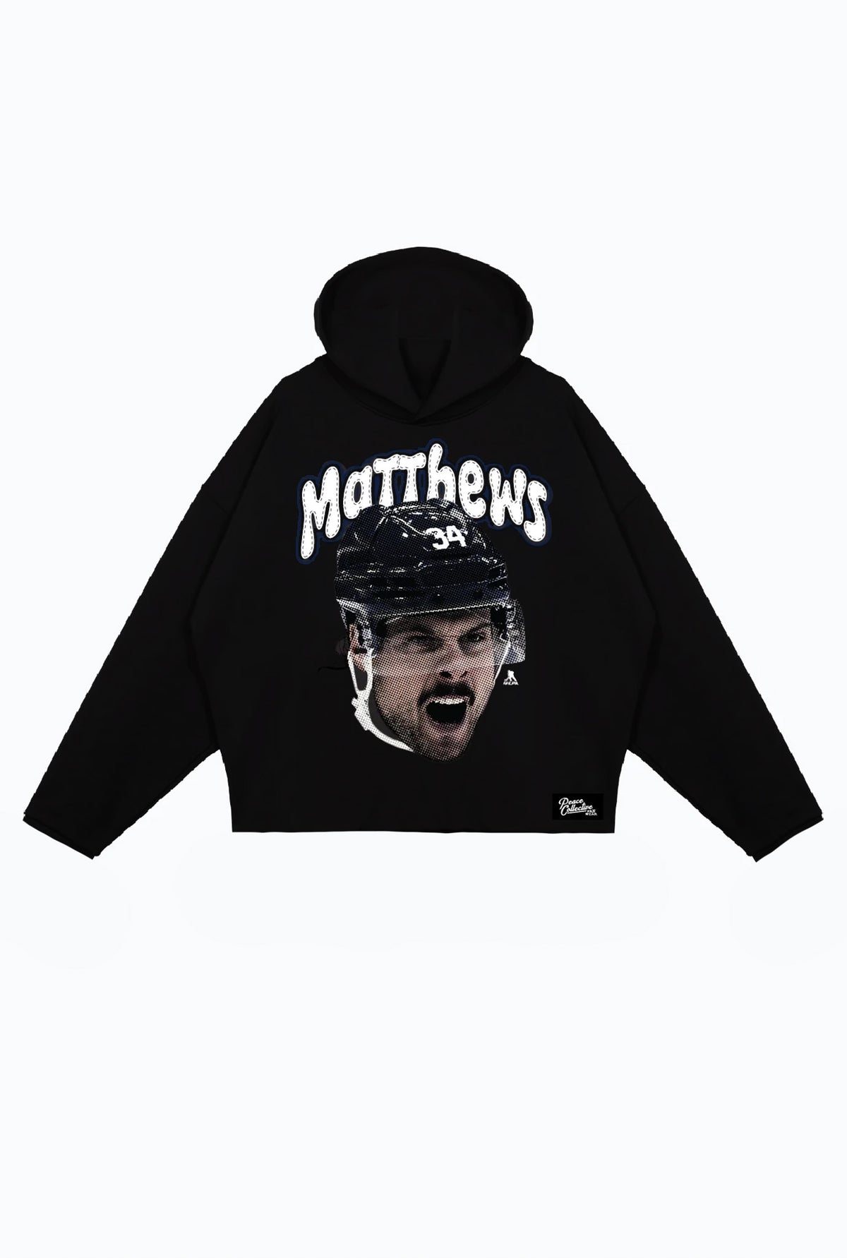 Auston Matthews Relaxed Hoodie - Black